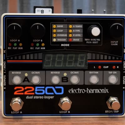Electro-Harmonix EHX 22500 Dual Stereo Looper Guitar & Bass Effect Pedal Demo image 1