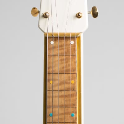 Epiphone Electar Model M Lap Steel Electric Guitar (1938), ser. #2093, original brown tolex hard shell case. image 5