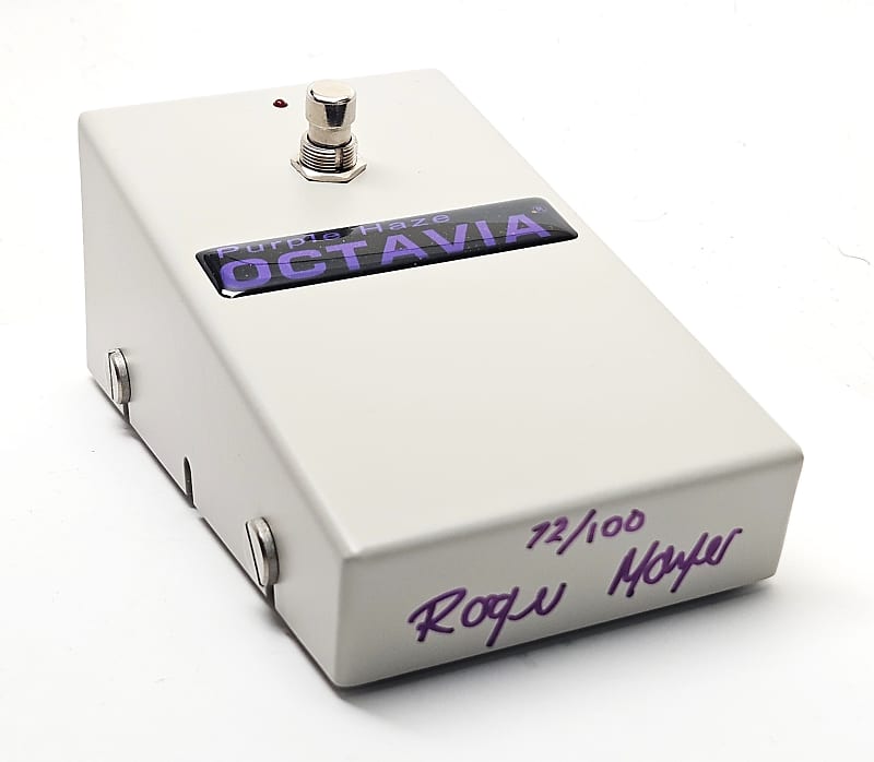 Roger Mayer Purple Haze Octavia Exclusive Signed Model