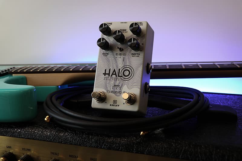 Keeley Halo - White Waves delay Pedal - Limited Edition (Only 100 units)