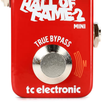 Tc electronic hall of fame 2 on sale mini reverb pedal