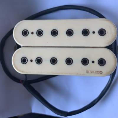 Vintage 1970's DiMarzio Super Distortion Dual Sound Double Cream