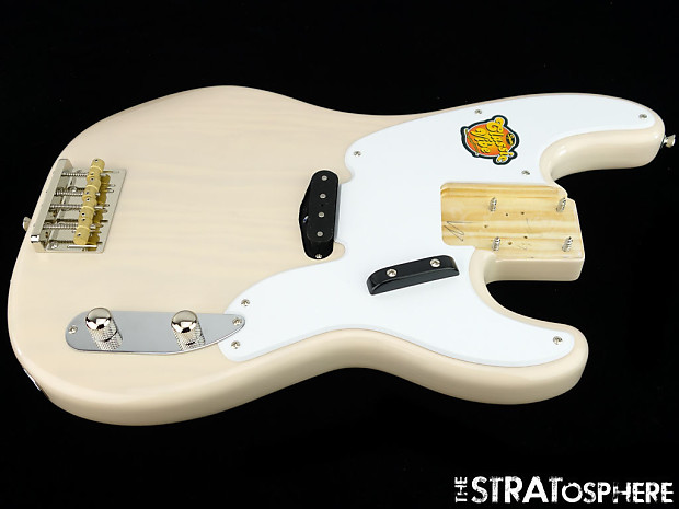 LOADED Fender Squier Classic Vibe 50s Precision P Bass BODY White 