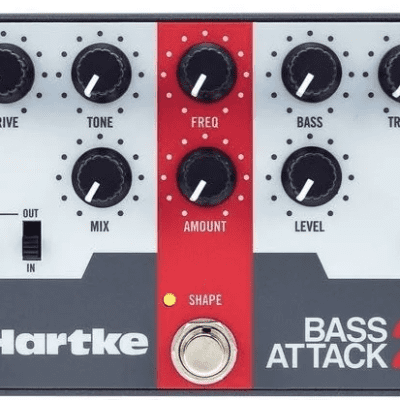 [Freebudmusic] Hartke Bass Attack 2 (Bass Preamp/Direct Box with Overdrive) image 3