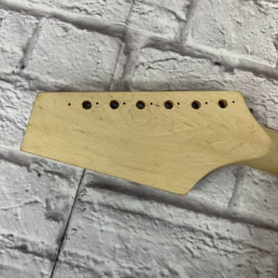 Design your Own Headstock 22 Fret with Bound Rosewood Fretboard Guitar Neck w/ Top Nut image 4