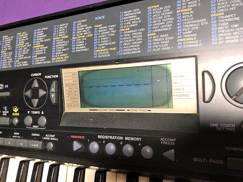 Vintage Yamaha PSR-420 Synth Keyboard | Reverb