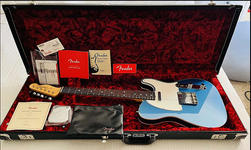 Fender American Original '60s Telecaster with Rosewood Fretboard 2018 - 2022 - Lake Placid Blue image 1