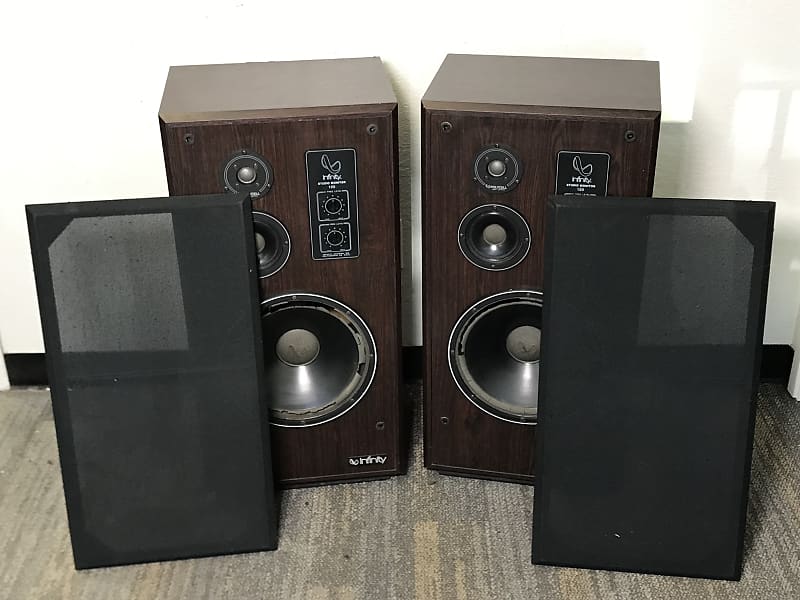Vintage Infinity SM 120 Studio Monitor Floor Standing Speaker (Pair)