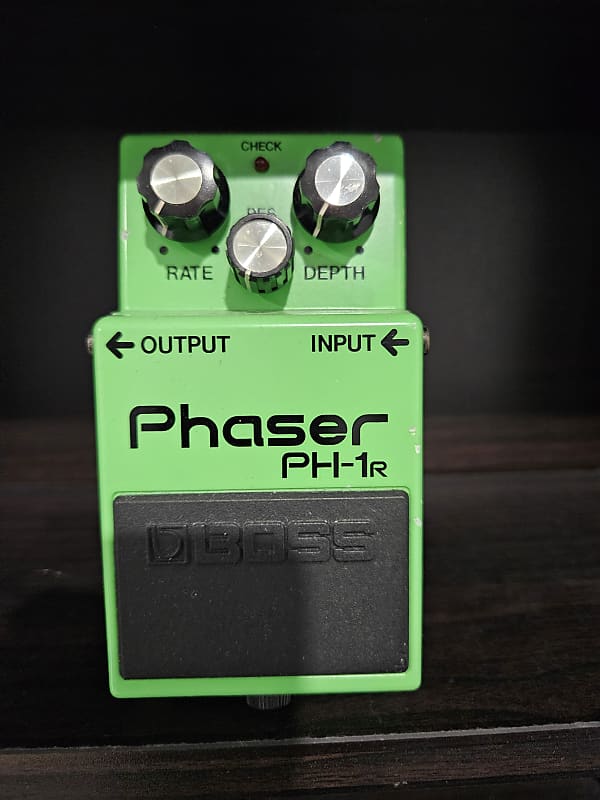 Boss PH-1R Phaser (Black Label) 1980 - 1985 - Green