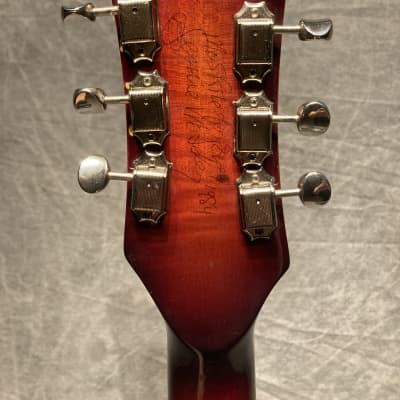 Mosrite VIII 1984 - Red burst/ Sunburst. image 10