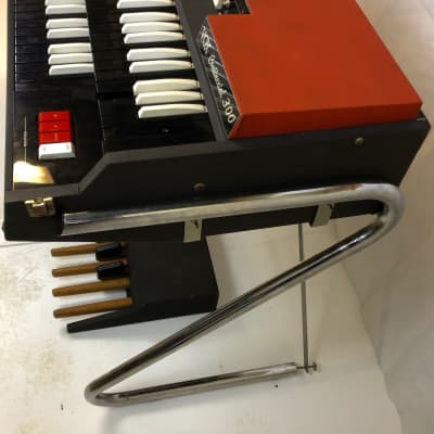 1960's Vox Continental 300 organ with bass pedals imagen 8