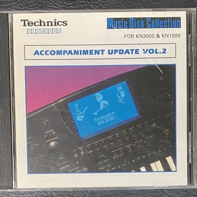 Technics Accompaniment Update Vol 1, 2, 3 KN1500 KN3000 Disk