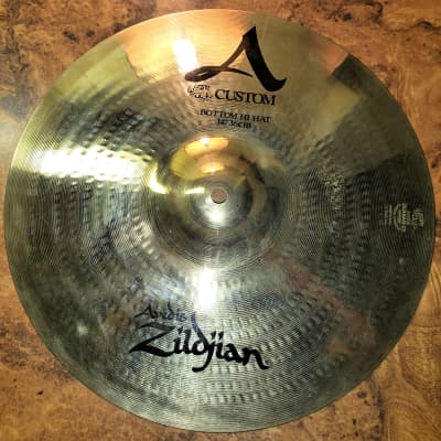 Zildjian 14" A Custom Hi-Hat Cymbals (2007/2006 Pair) image 4
