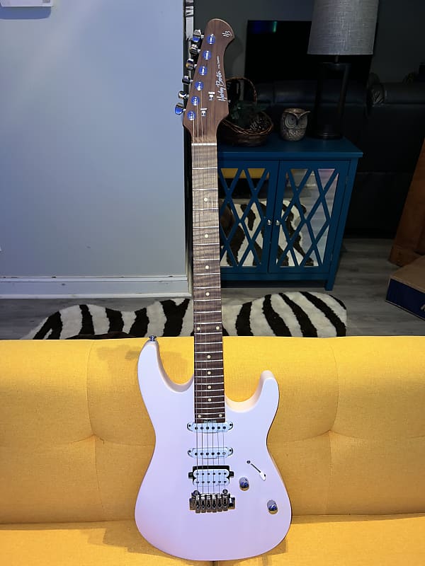 Harley Benton Fusion III HSS Roasted SP 2021 Shell Pink Reverb Harley Benton Fusion III HSS Roasted SP 2021 Shell Pink Reverb