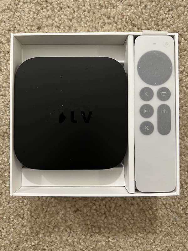 Apple TV 4K 2nd Gen HD Streaming Media Player 64Gb Black A2169