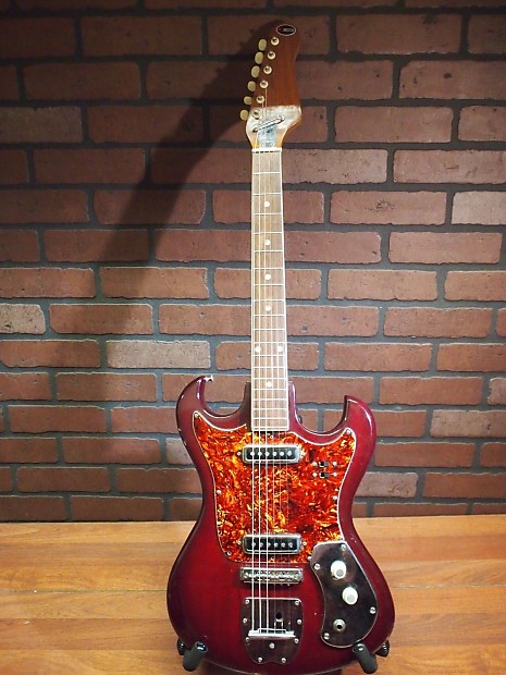 1960's Vintage Kingston S2T  Electric Guitar Kawai Tiesco Made in Japan image 1