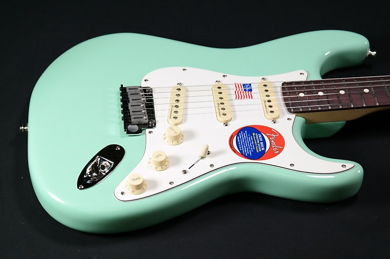 Fender Jeff Beck Stratocaster - Rosewood Fingerboard - Surf Green - 703 image 1