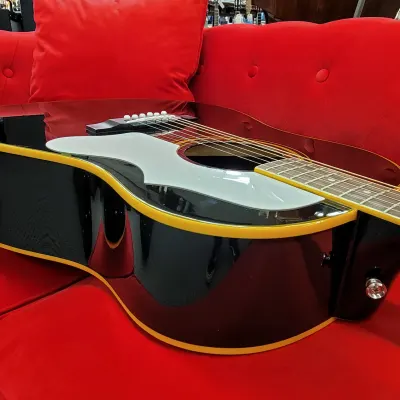 Epiphone 1963 EJ45S Reissue Ebony image 9