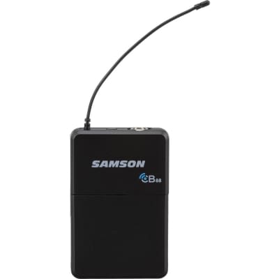 Samson Concert 88 Camera UHF Wireless Lavalier Microphone System, Includes CR88V Micro Receiver, CB88 Beltpack Transmitter, LM10 Lavalier Microphone, image 12