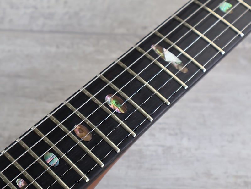 1979 Greco Japan AK-1400 Ace Frehley Neckthrough Flying V