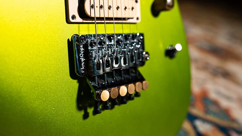 Charvel Masterbuilt Dinky 2H #108 - Lime Green Metallic
