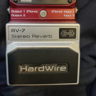 Reverb.com listing, price, conditions, and images for digitech-hardwire-rv-7-stereo-reverb