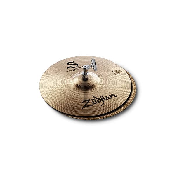 Zildjian 13" S Series Mastersound Hi-Hat Cymbal Pair S13MPR 642388314807 image 1