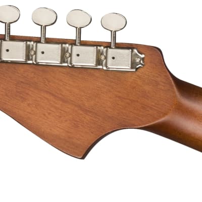 Fender California Series Malibu Player Acoustic Electric Guitar in Sunburst image 4