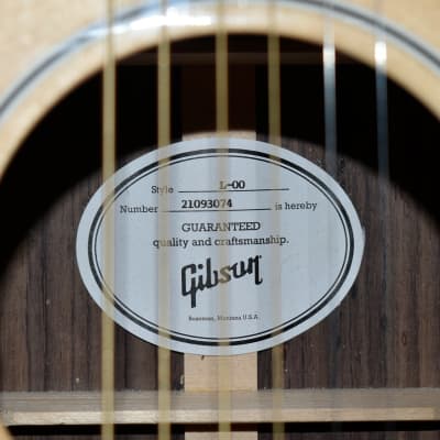 Gibson L-00 Studio Rosewood Acoustic-Electric Guitar Antique Natural 2023 image 5