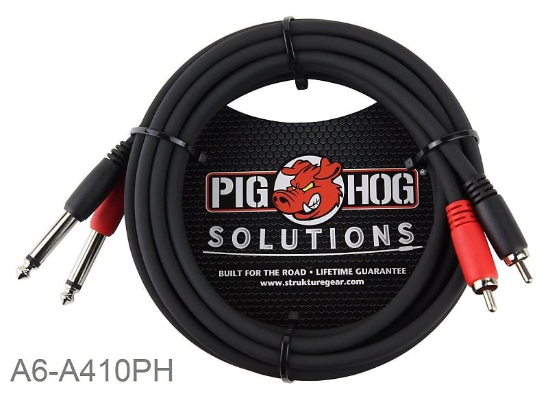ポン次郎 Pig Hog PD-R1410 Dual 1/4