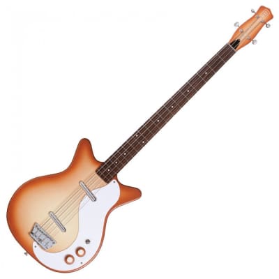 Danelectro Long Scale Bass ~ Copper Burst for sale