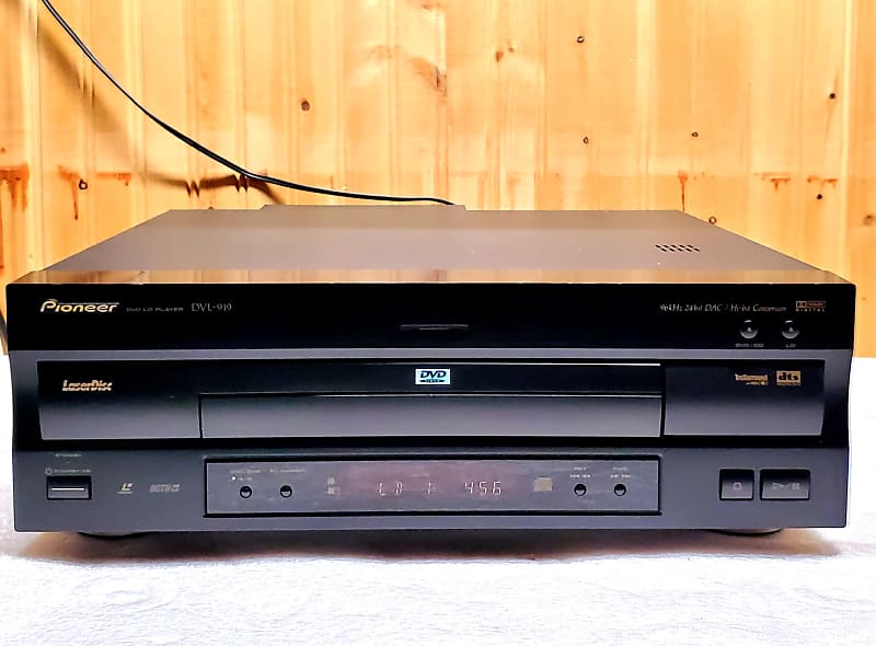 Pioneer DVL-919 Laserdisc DVD / LD Player - Black