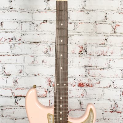 Fender - Custom Shop Limited Edition Tyler Bryant Signature "Pinky" - Stratocaster® Electric Guitar - Relic® - Aged Shell Pink - w/ Hardshell Case - xB077 (USED) image 3