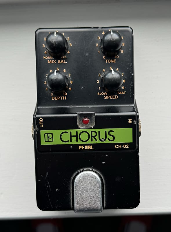 Pearl CH-02 Chorus 1980s - Black image 1