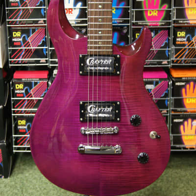 Crafter Convoy FM in transparent purple finish - Made in Korea image 1