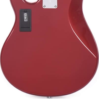 Sterling RAY5HH StingRay5 HH 5-String Bass Guitar, Candy Apple Red image 3