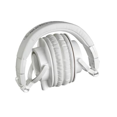 Audio-Technica ATH-M50x Headphones, White image 3