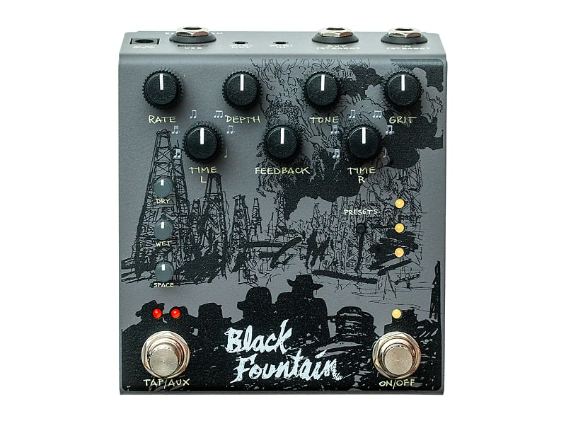 Old Blood Noise Endeavors Black Fountain Delay V3 | Reverb