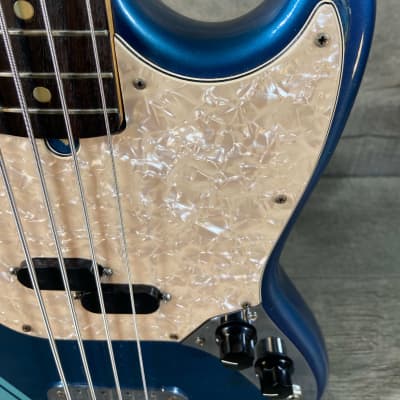 Fender Mustang Bass 1973 Competition Blue image 9