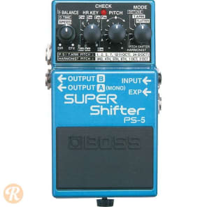 ギター BOSS SUPER SHIFTER PS-5 Boss PS-5 Super Shifter Pitch Shift Pedal | Reverb