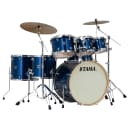 Tama CK72S Superstar Classic Drum Shell Kit, 7-Piece, Indigo Sparkle