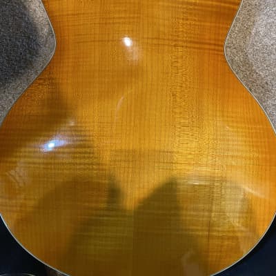 Paul Saunders Instruments 16" archtop guitar 2006 - Honey Blonde image 9