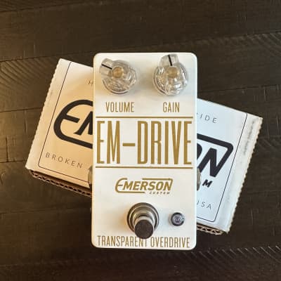 Emerson EM-Drive Transparent Overdrive - White for sale