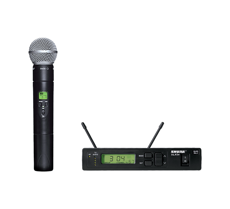 Shure ULXS24/58 Handheld Wireless System with SM58 Head - Ships FREE Lower 48 States image 1