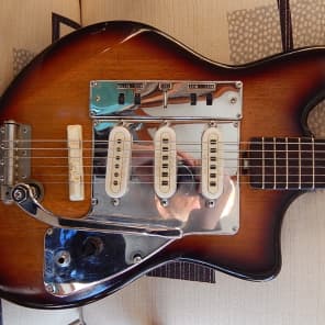 Guyatone LG-130T 1965 3 Color Sunburst All Original great