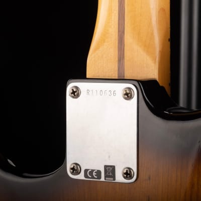 Fender Custom Shop Bonetone 1955 Stratocaster Journeyman Relic 2-Tone Sunburst image 13
