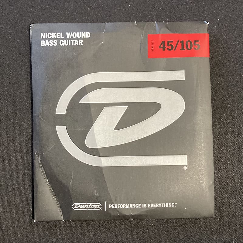Dunlop DBN45105 Nickel-Wound Bass Strings (45-105) image 1