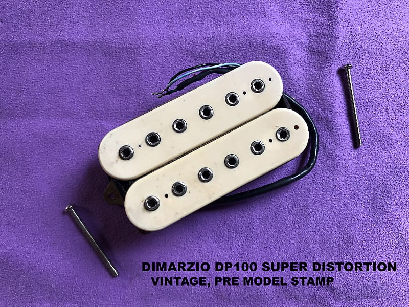 1980's DiMarzio DP100 Super Distortion 50mm | Reverb