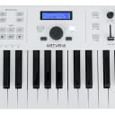 Arturia KeyLab Essential 49-Key USB MIDI Keyboard Controller in White+Software