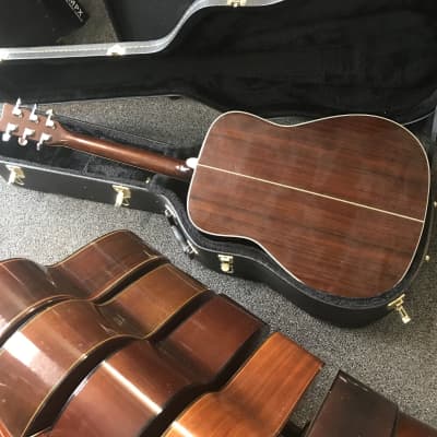 Yamaha FG-450S Dreadnought Acoustic Guitar made in Taiwan in good condition with hard case image 16